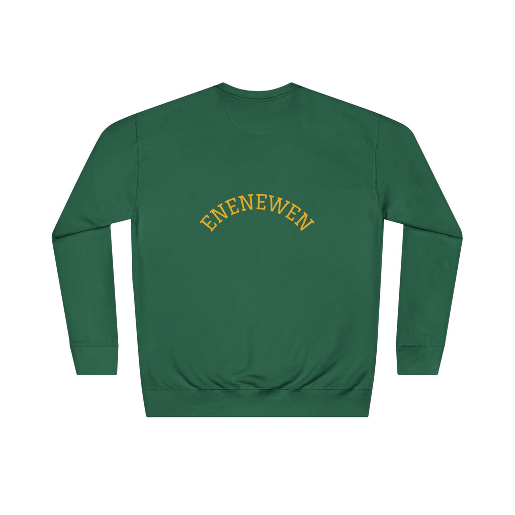 Enenewen Butterfly Mountain Crewneck Sweatshirt- By Ekiaqueen