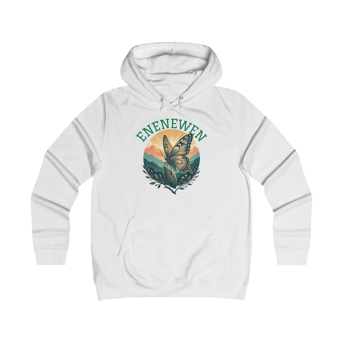 ENENEWEN - Butterfly Mountain Hoodie — By Ekiaqueen