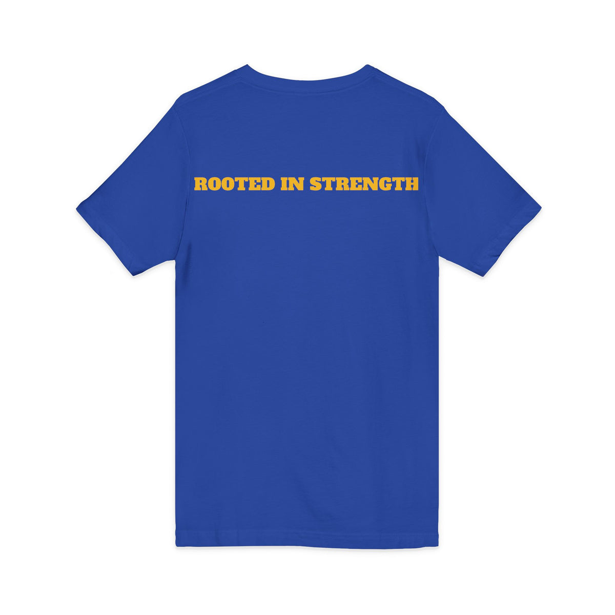 Rooted in strength V‑Neck Tee — By Ekiaqueen