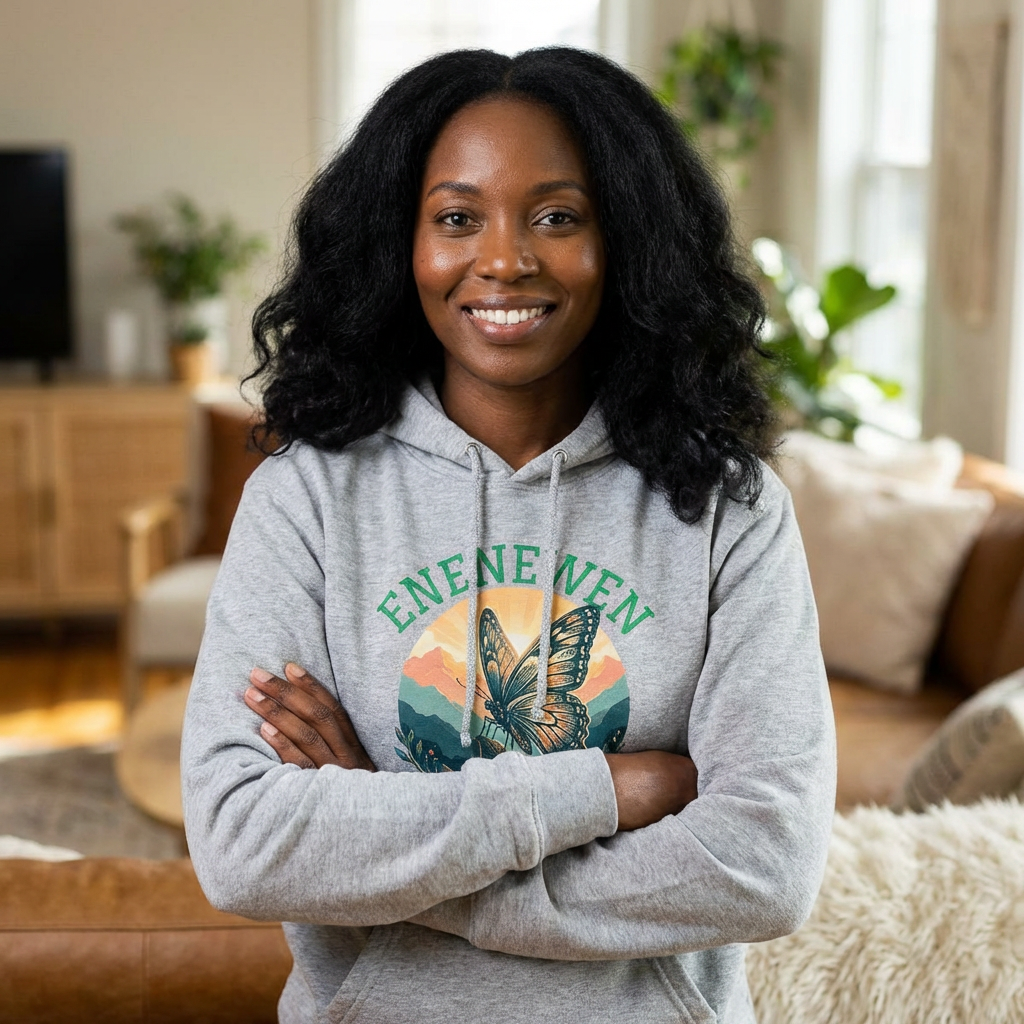 ENENEWEN - Butterfly Mountain Hoodie — By Ekiaqueen