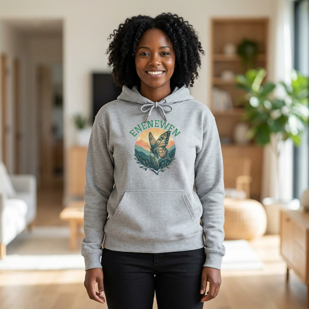 ENENEWEN - Butterfly Mountain Hoodie — By Ekiaqueen