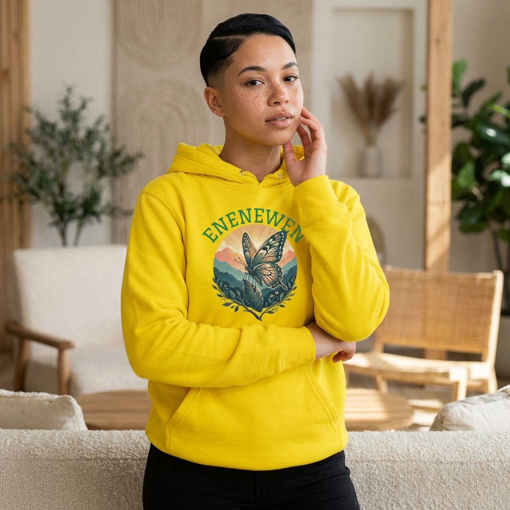 ENENEWEN - Butterfly Mountain Hoodie — By Ekiaqueen